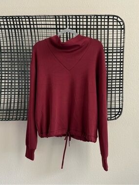 Varley Betsy sweatshirt new maroon